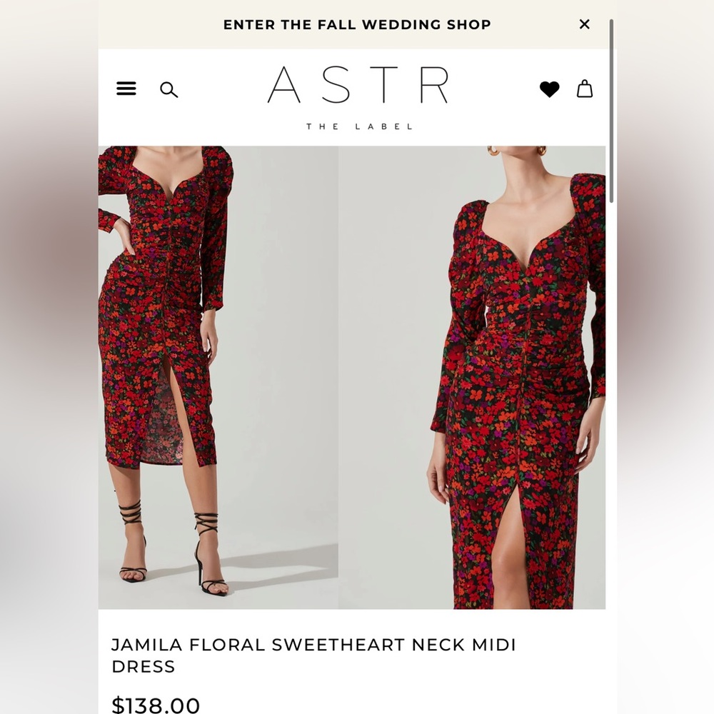 Newww ASTR The Label dress